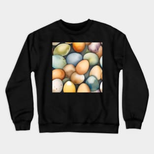 National Egg Month January - Watercolors Crewneck Sweatshirt